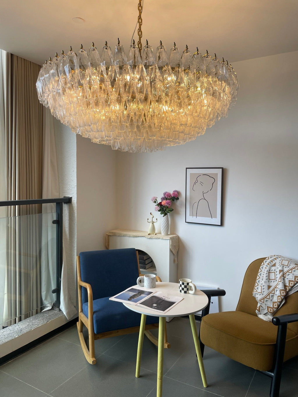 Clear Sorrento Chandelier