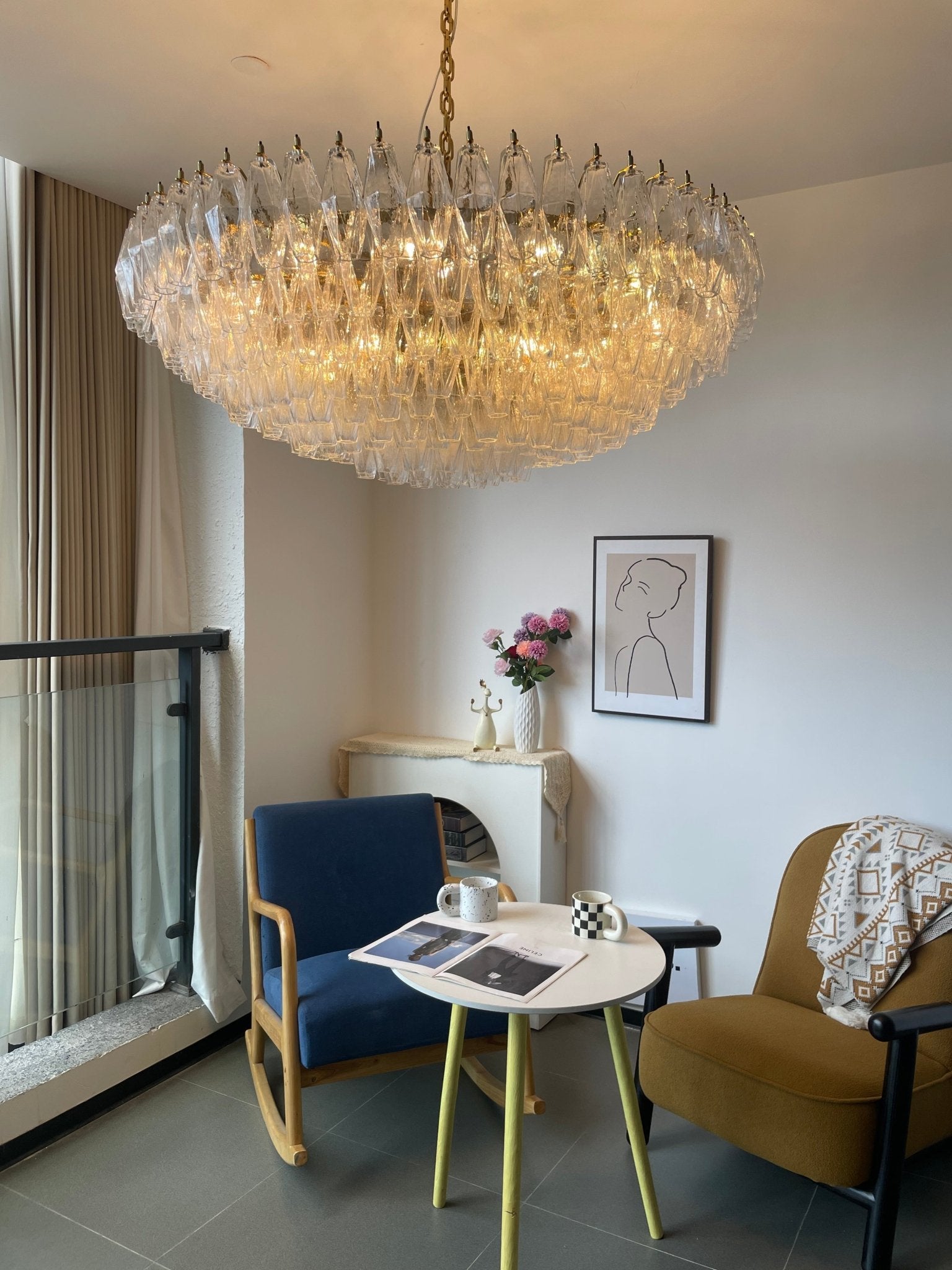 Clear Sorrento Chandelier