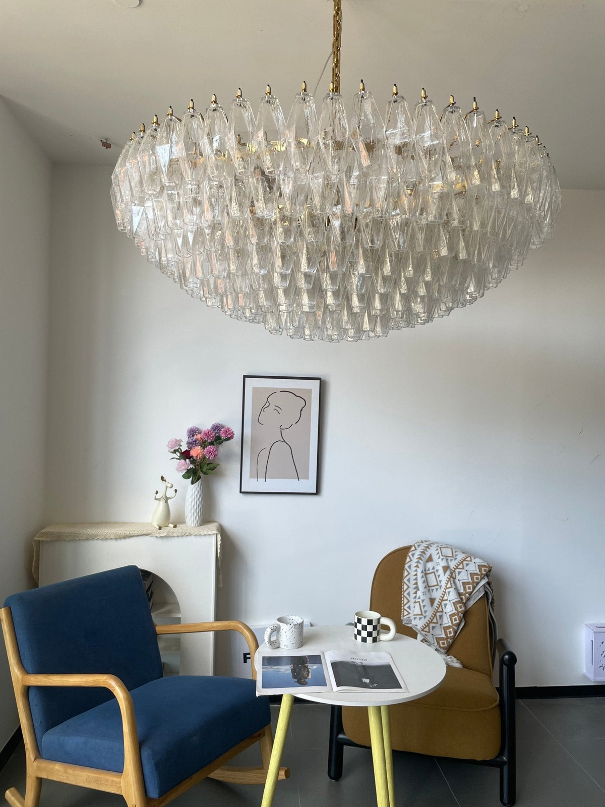 Clear Sorrento Chandelier