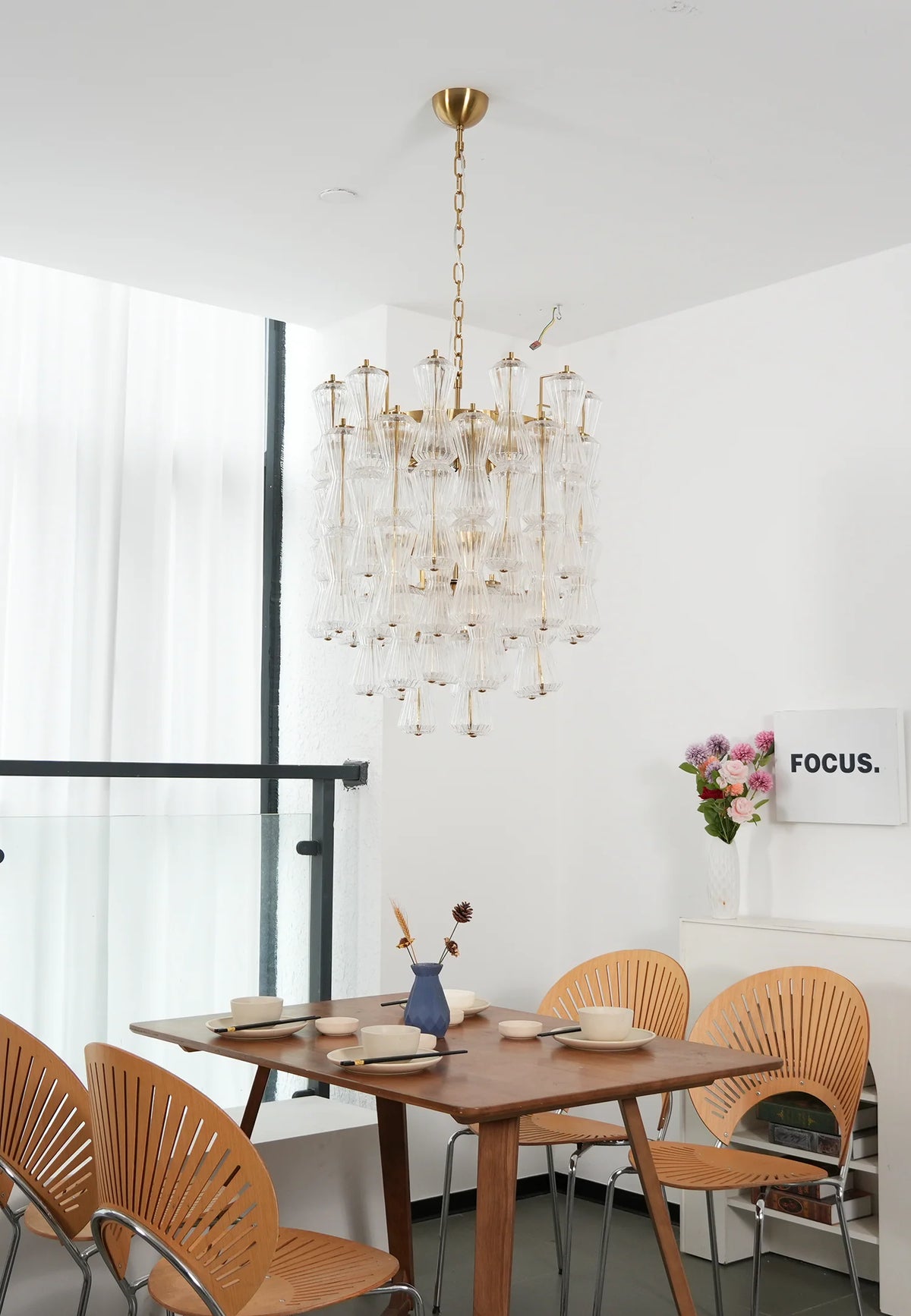 Clepsydra Murano Glass Chandelier