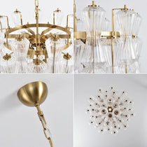 Clepsydra Murano Glass Chandelier