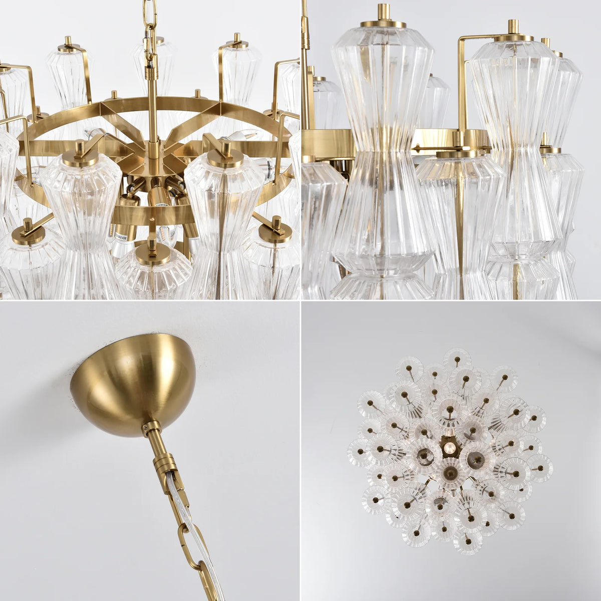 Clepsydra Murano Glass Chandelier