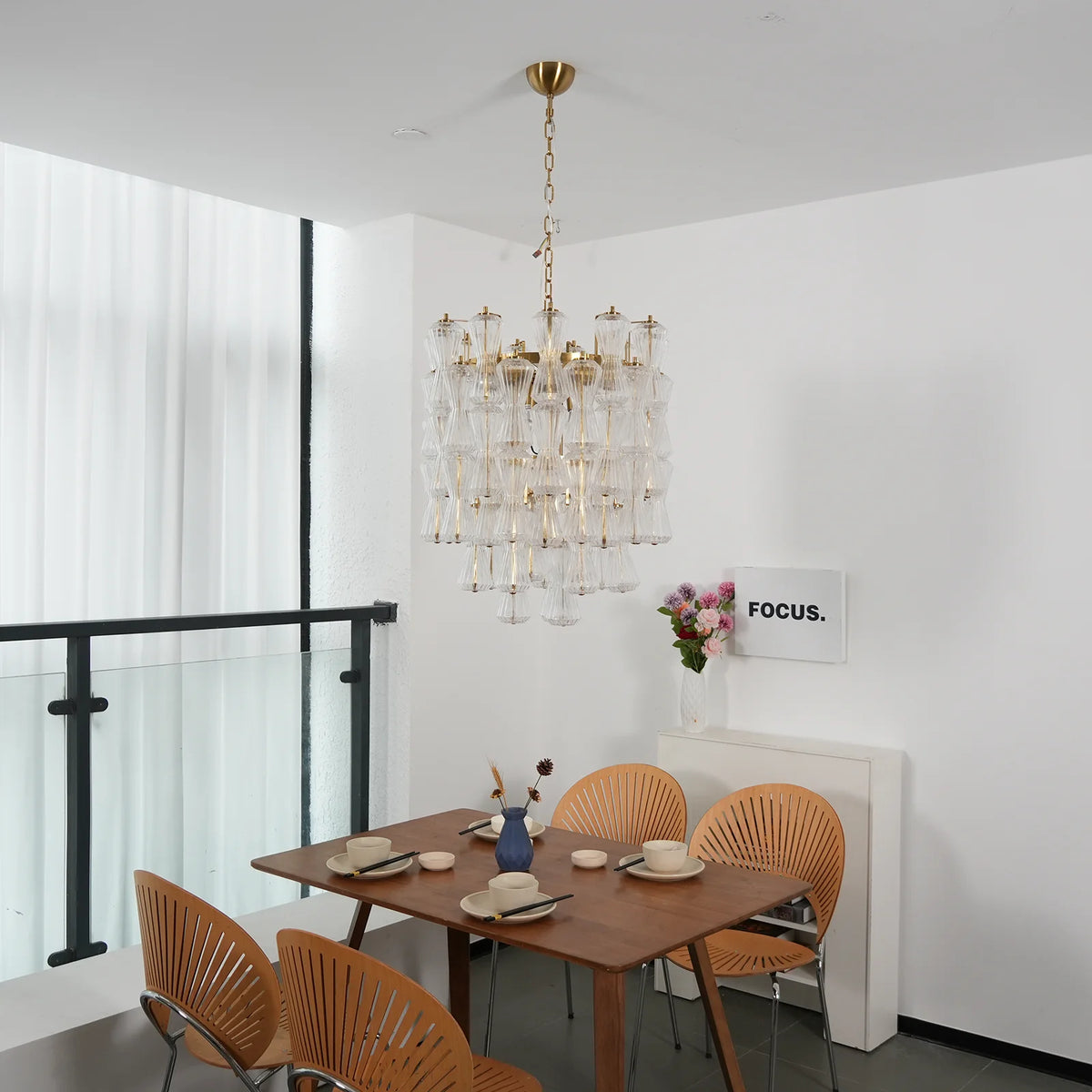 Clepsydra Murano Glass Chandelier