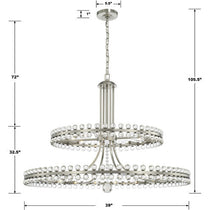 Caven 24 Light 2-Tier Chandelier 39''