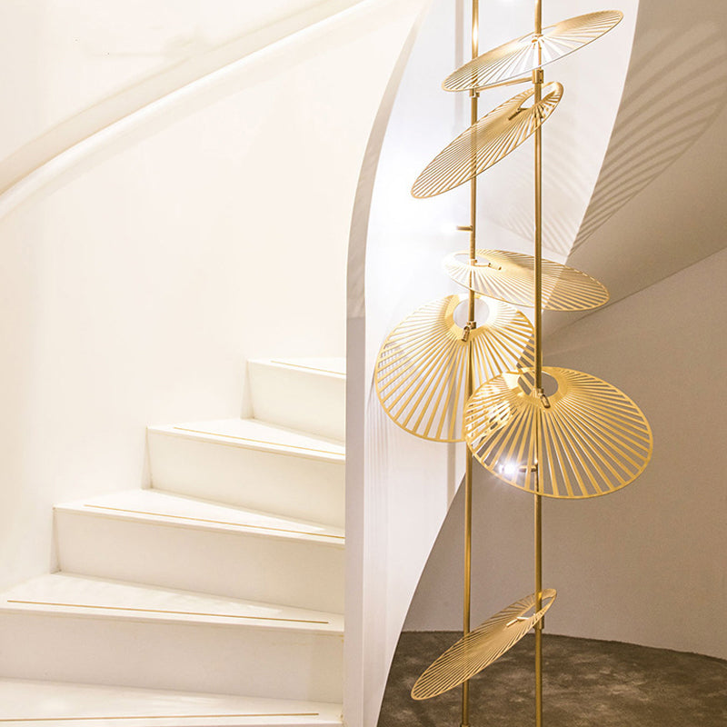 Cluster Leaf Chandelier
