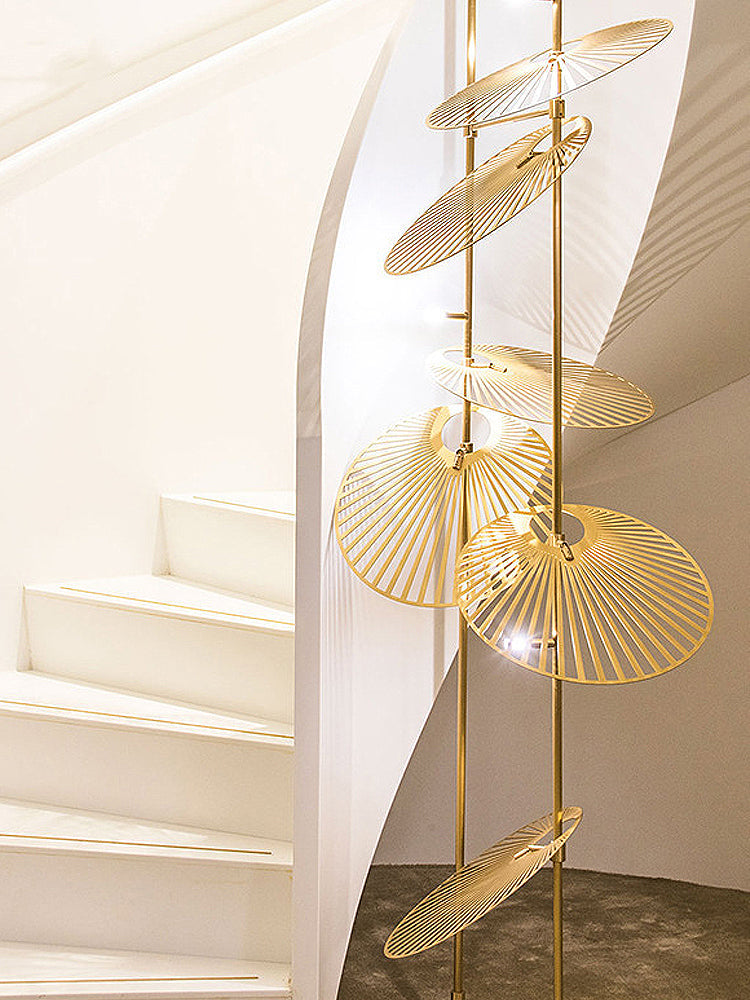 Cluster Leaf Chandelier