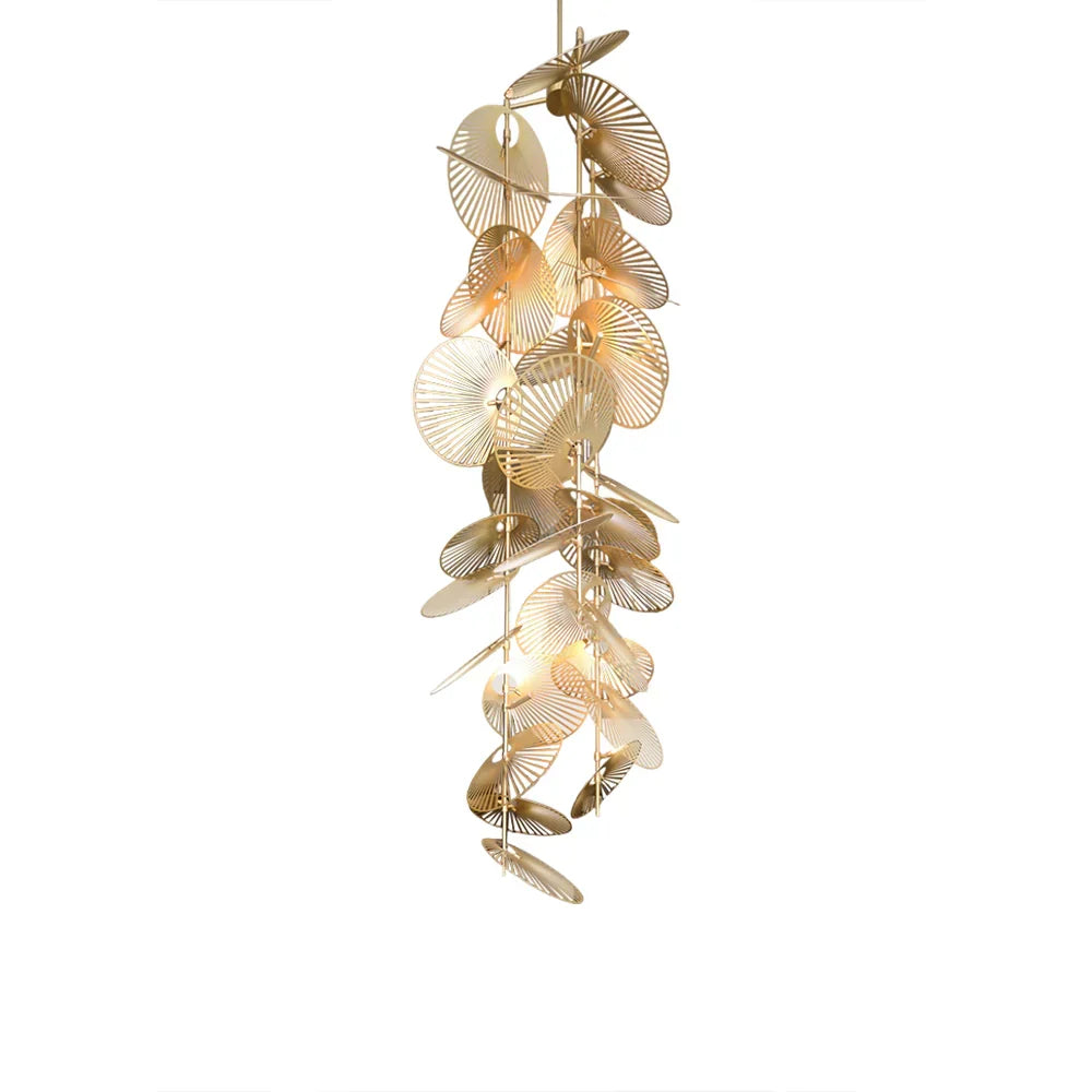 Cluster Leaf Chandelier