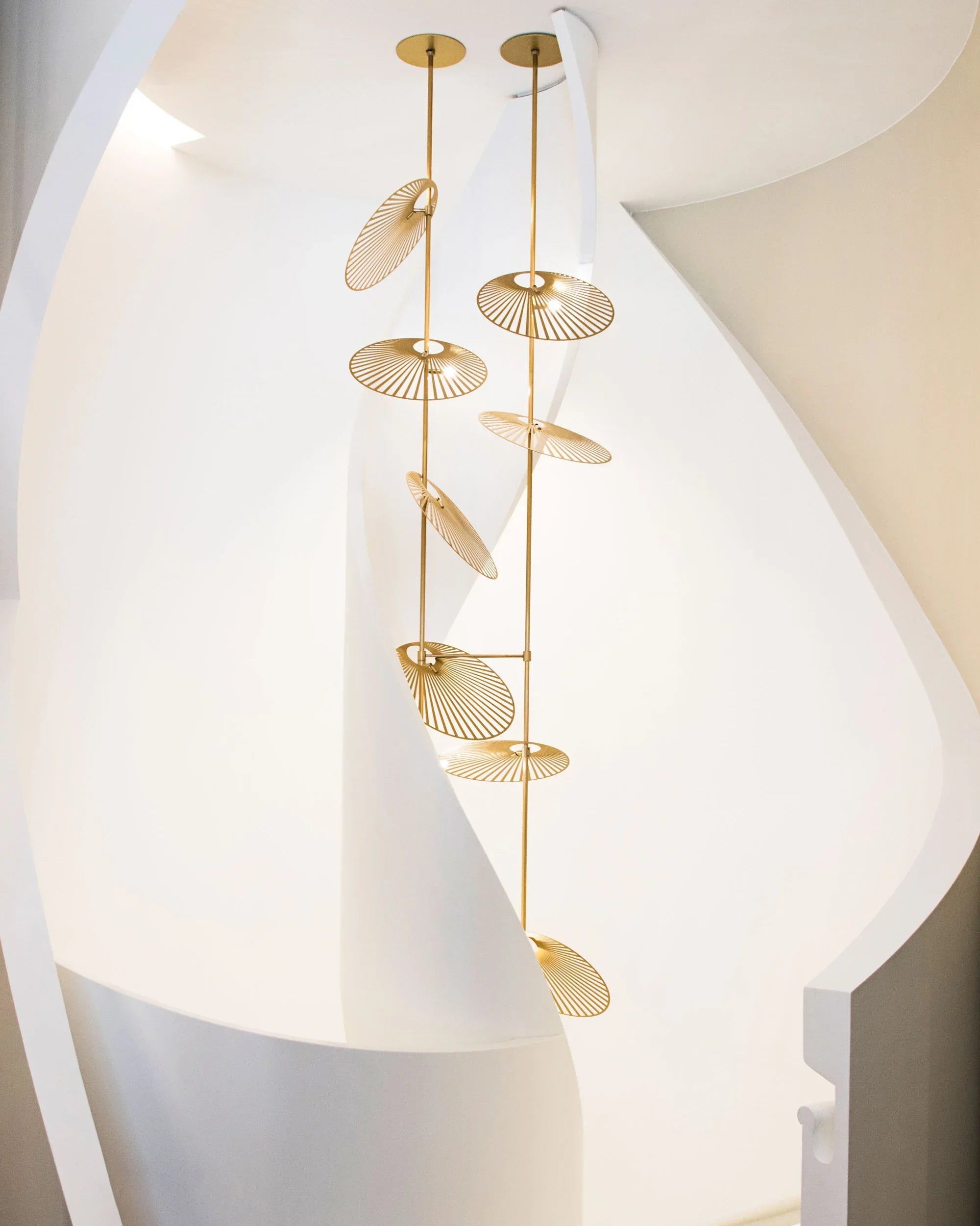 Cluster Leaf Chandelier