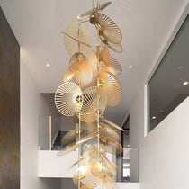 Cluster Leaf Chandelier