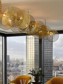 Cluster Leaf Chandelier