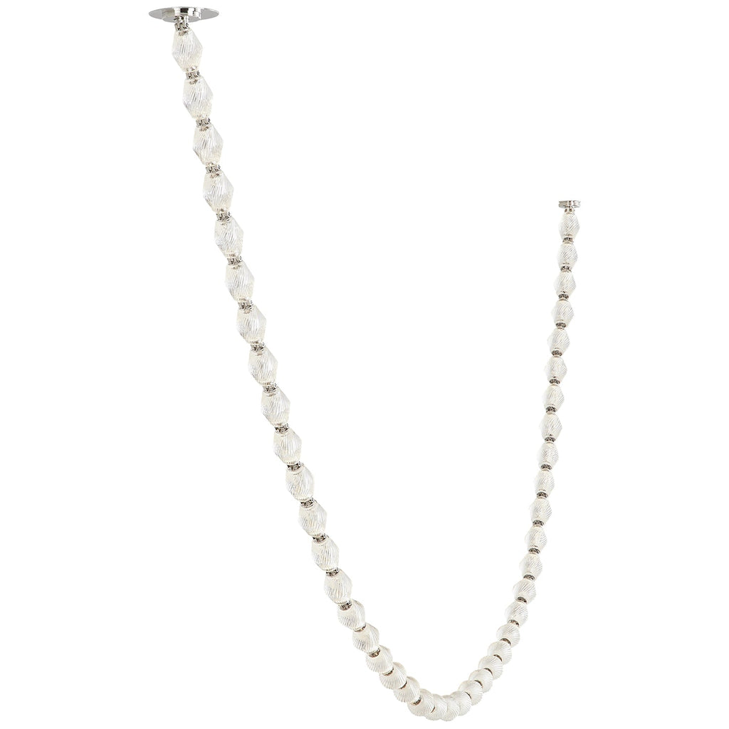 Glass Chain Chandelier