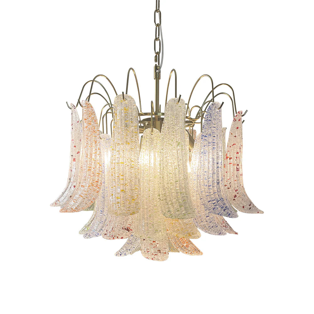 Colorful Murano Glass Chandelier Main image