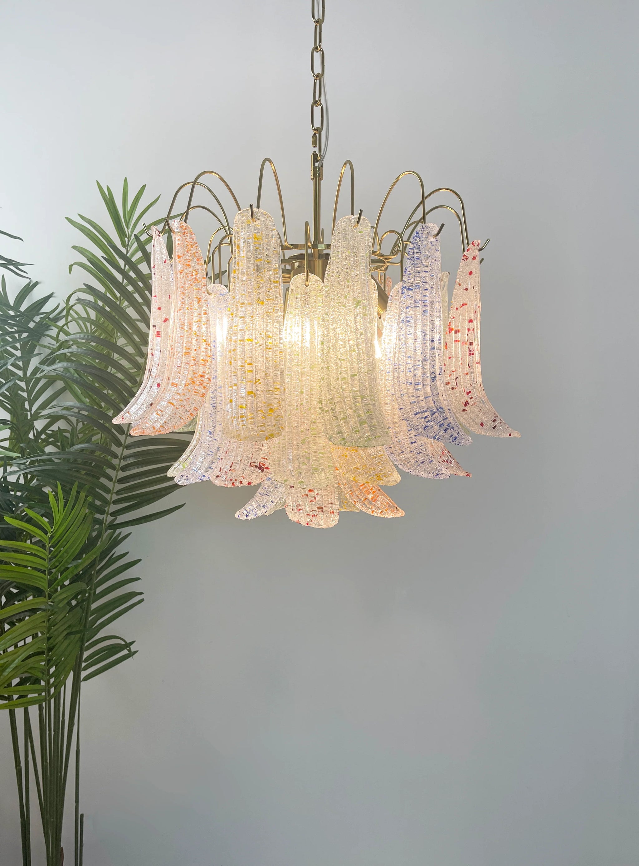 Colorful Murano Glass Chandelier
