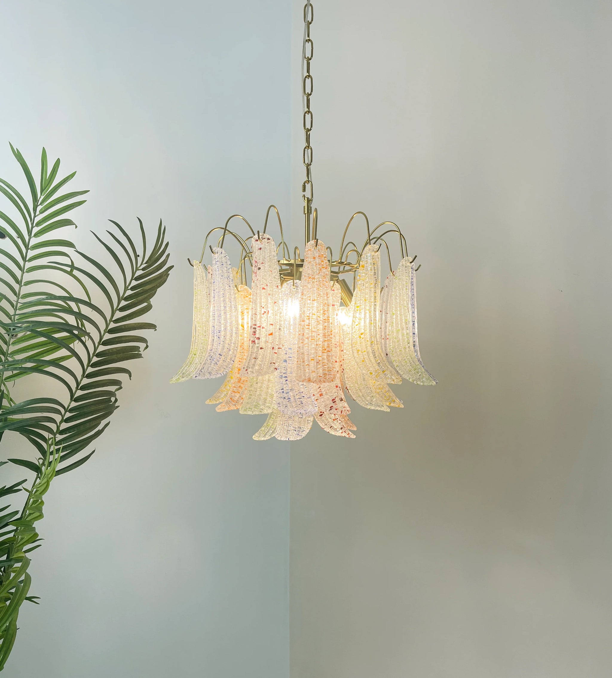 Colorful Murano Glass Chandelier