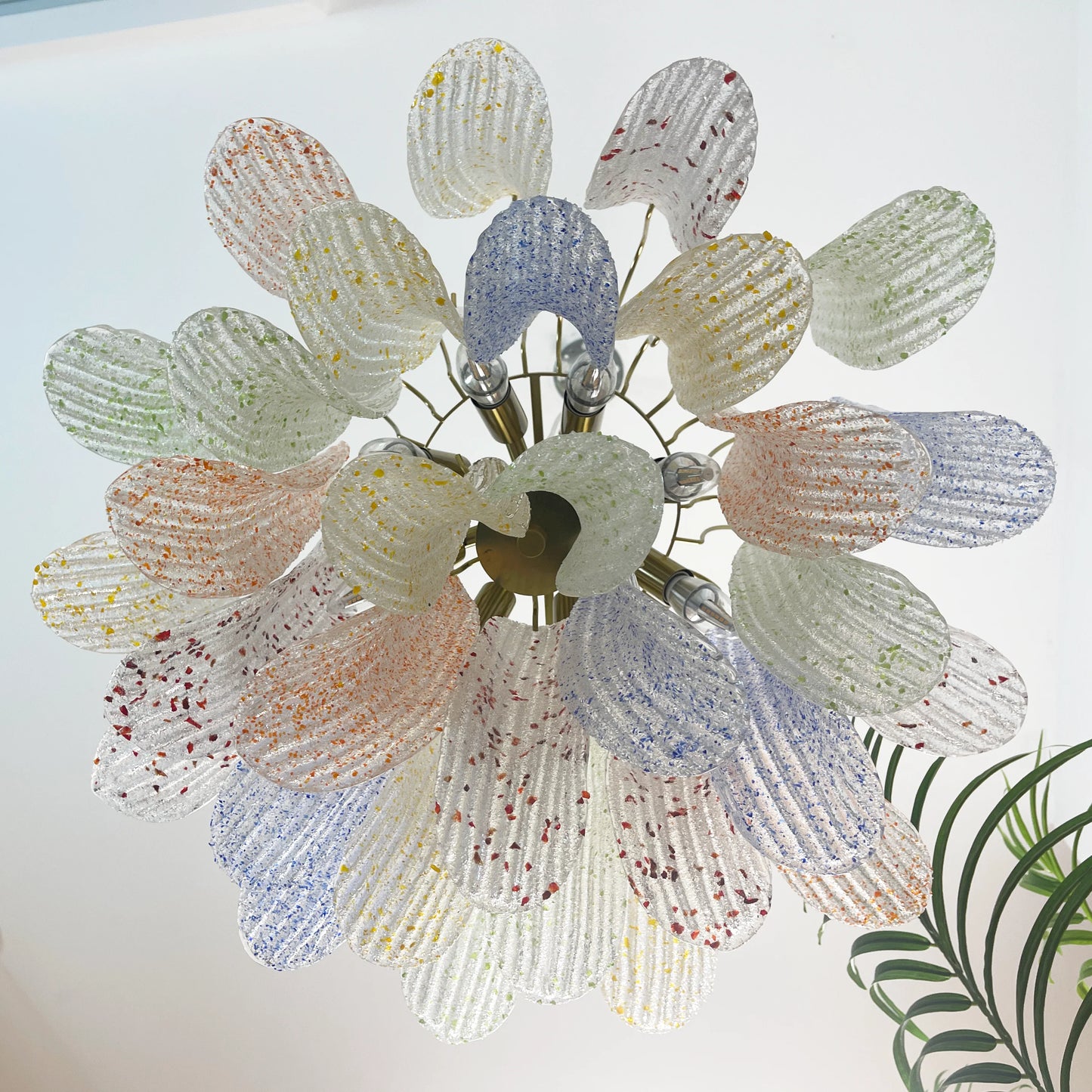 Colorful Murano Glass Chandelier