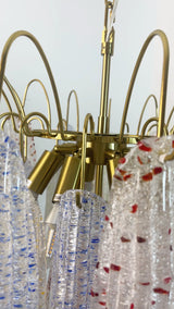 Colorful Murano Glass Chandelier