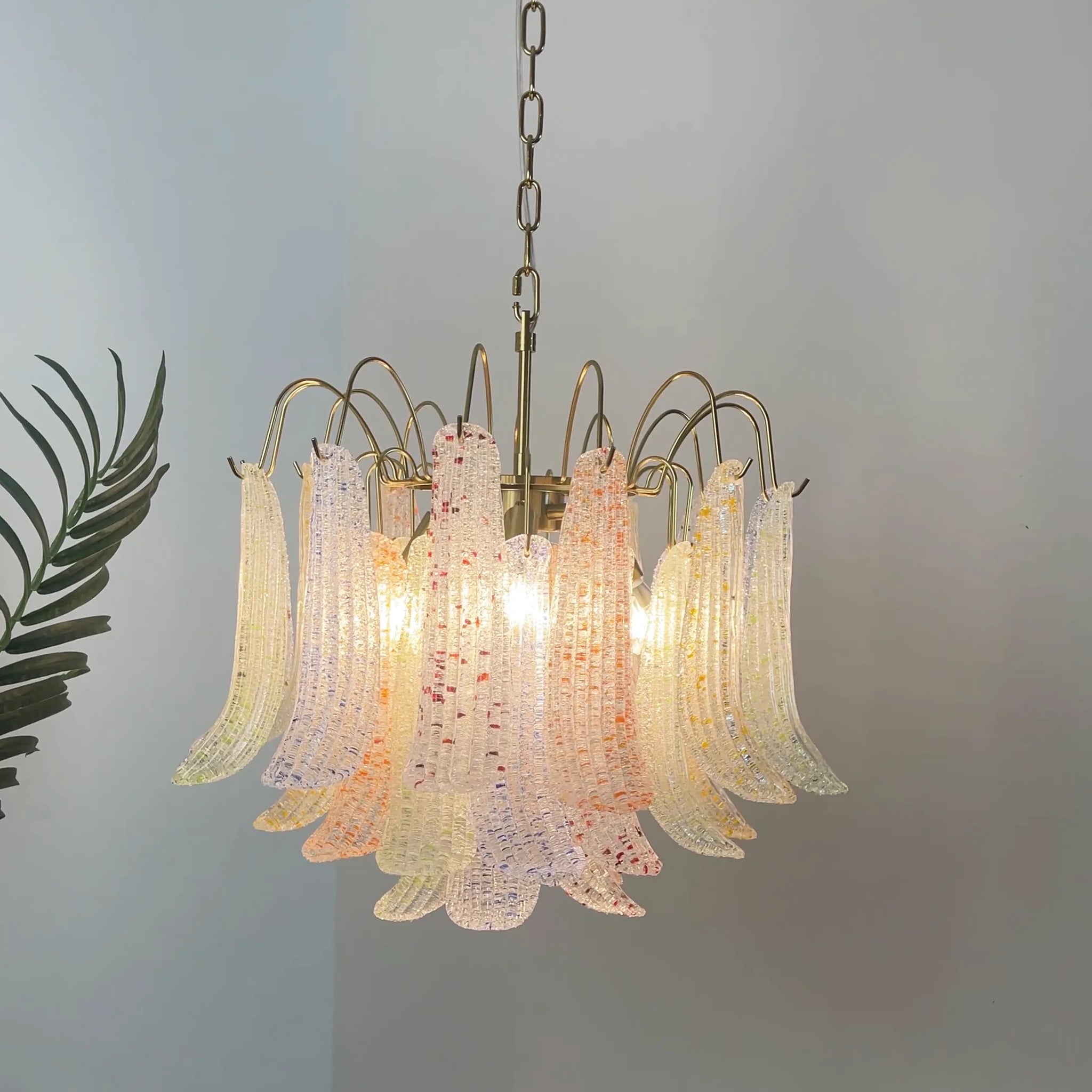 Colorful Murano Glass Chandelier