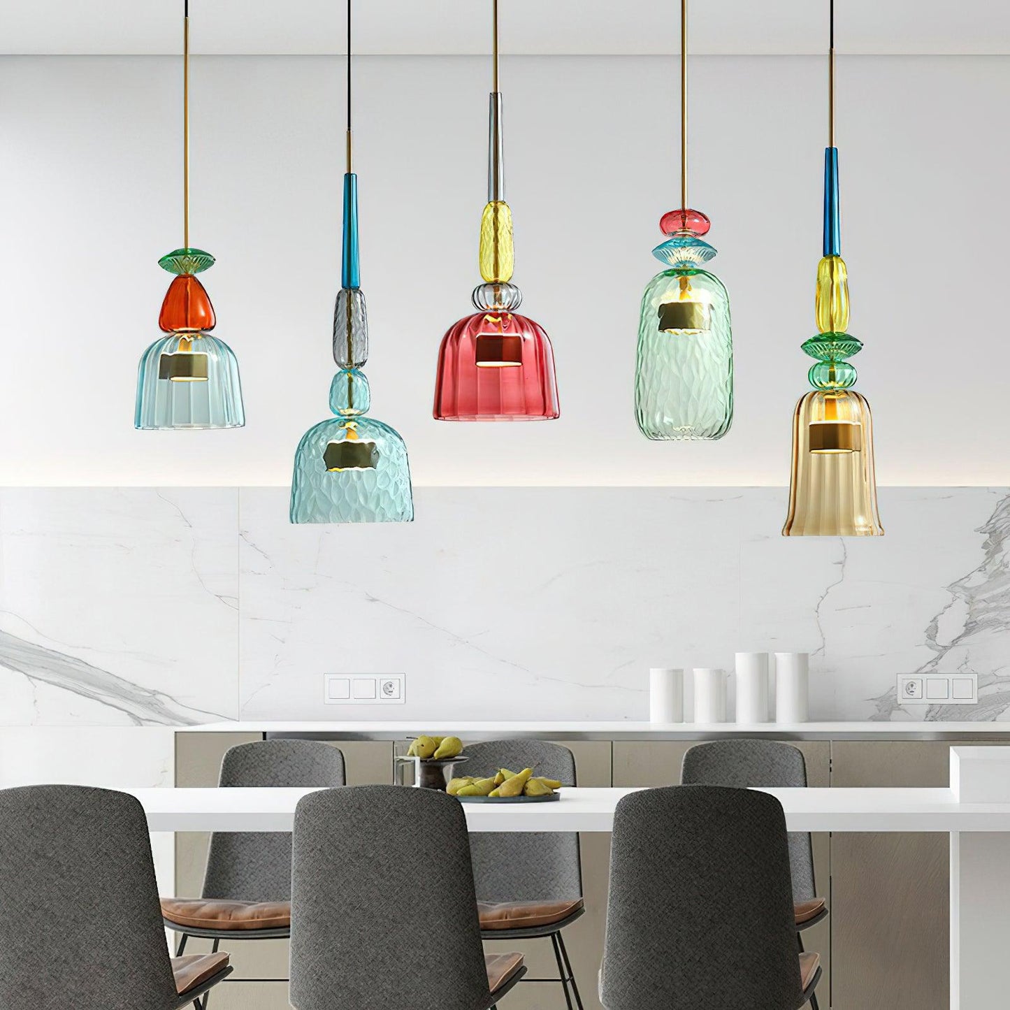 Candrix Color Pop Pendant Lamp - CasaraHouse