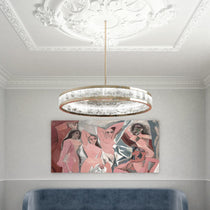 Rock Crystal Concorde Chandelier