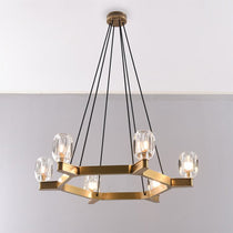 Conso Crystal Round Chandelier