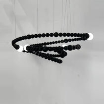 Cosmic Beads Chandelier