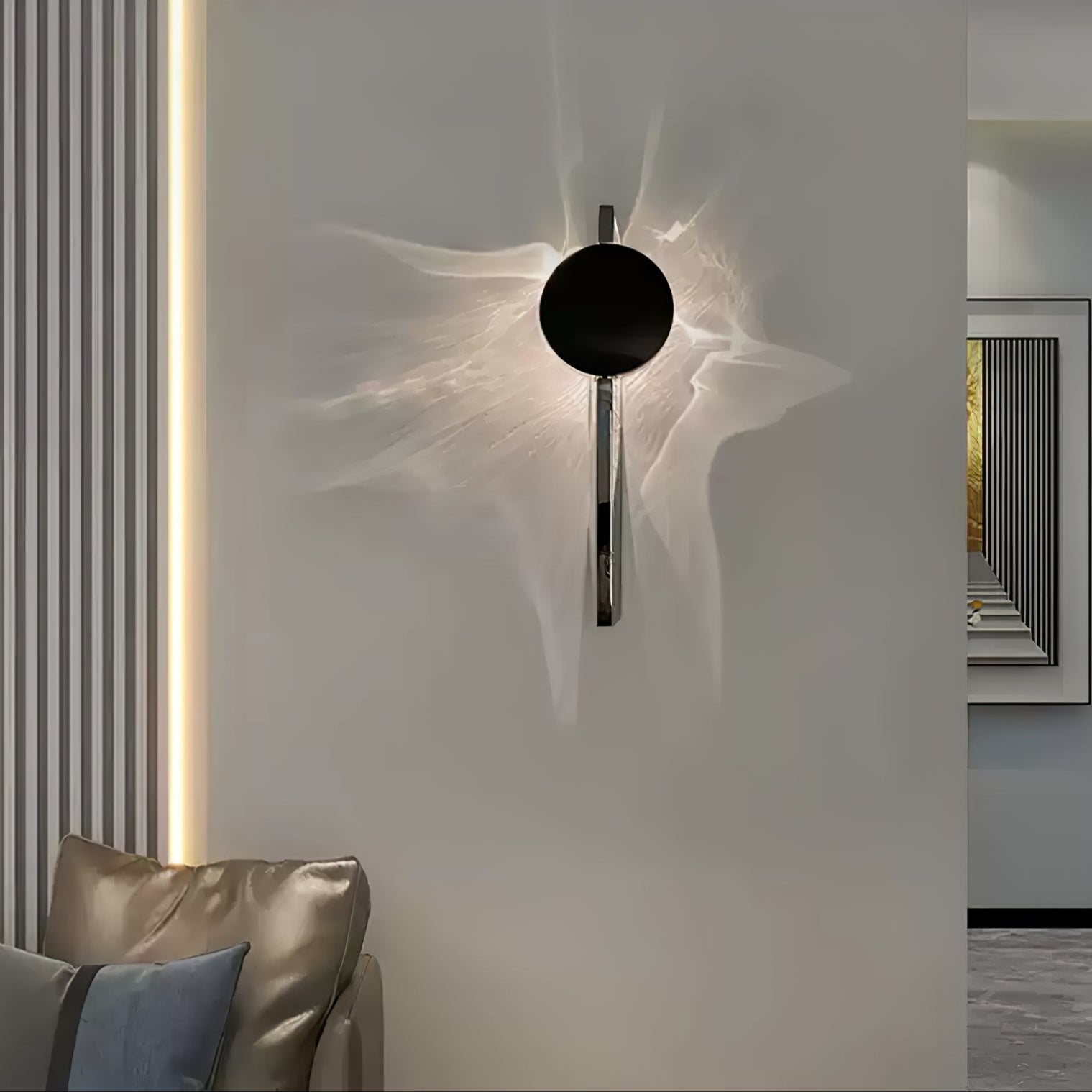 Lumin Wave Duo Rechargeable Sconce