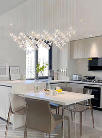 Cross Star Flower Crystal Chandelier