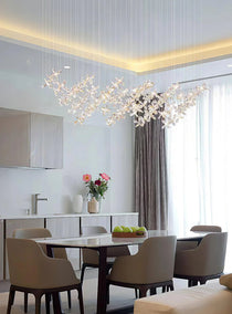 Cross Star Flower Crystal Chandelier