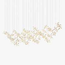 Cross Star Flower Crystal Chandelier