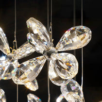 Cross Star Flower Crystal Chandelier