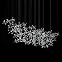 Cross Star Flower Crystal Chandelier