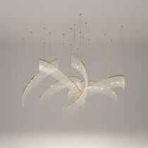 Luxury Fringe Waterfall Chandelier - CasaraHouse