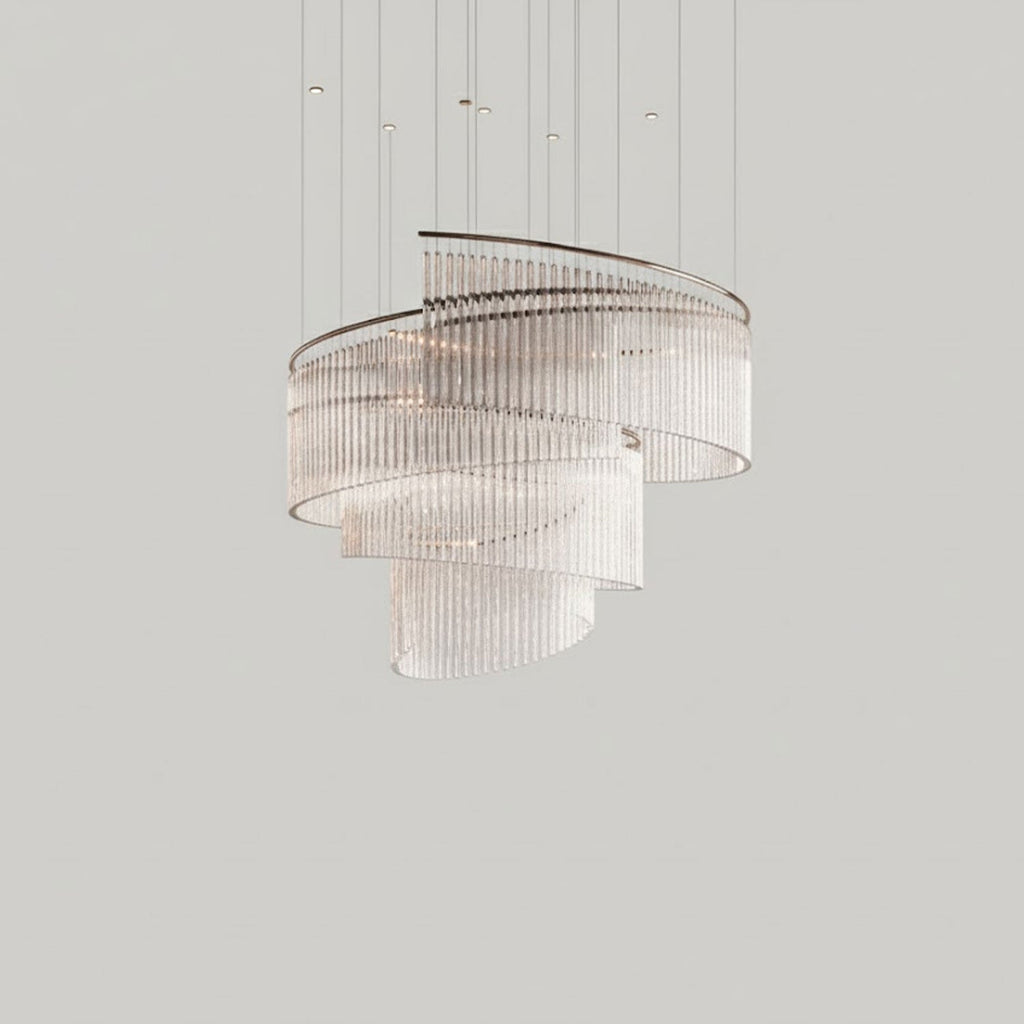 Luxury Fringe Waterfall Chandelier - CasaraHouse