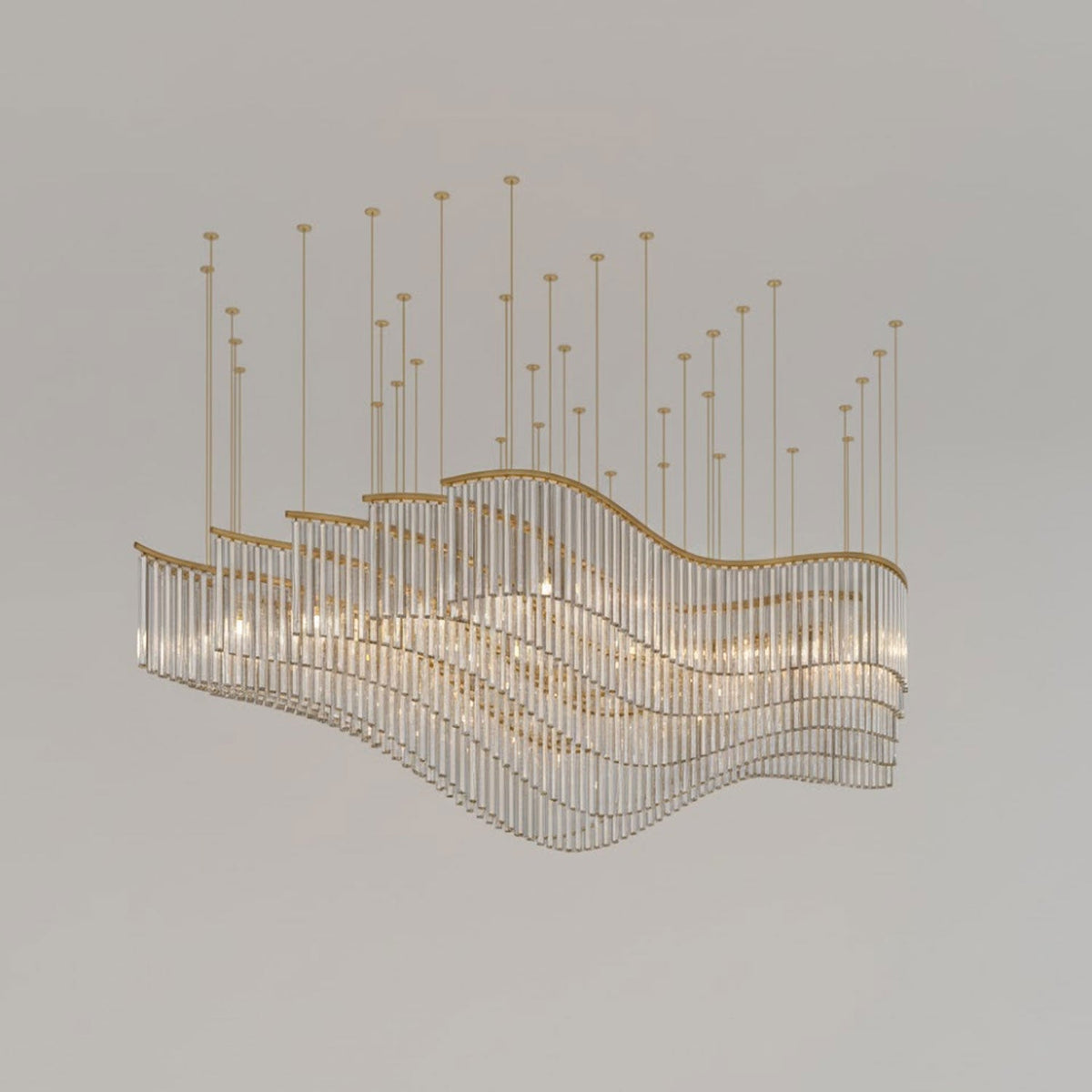 Luxury Fringe Waterfall Chandelier - CasaraHouse