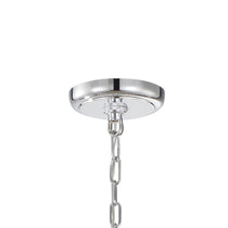 Calypso 8-Light Chandelier with Clear Crystal Drops