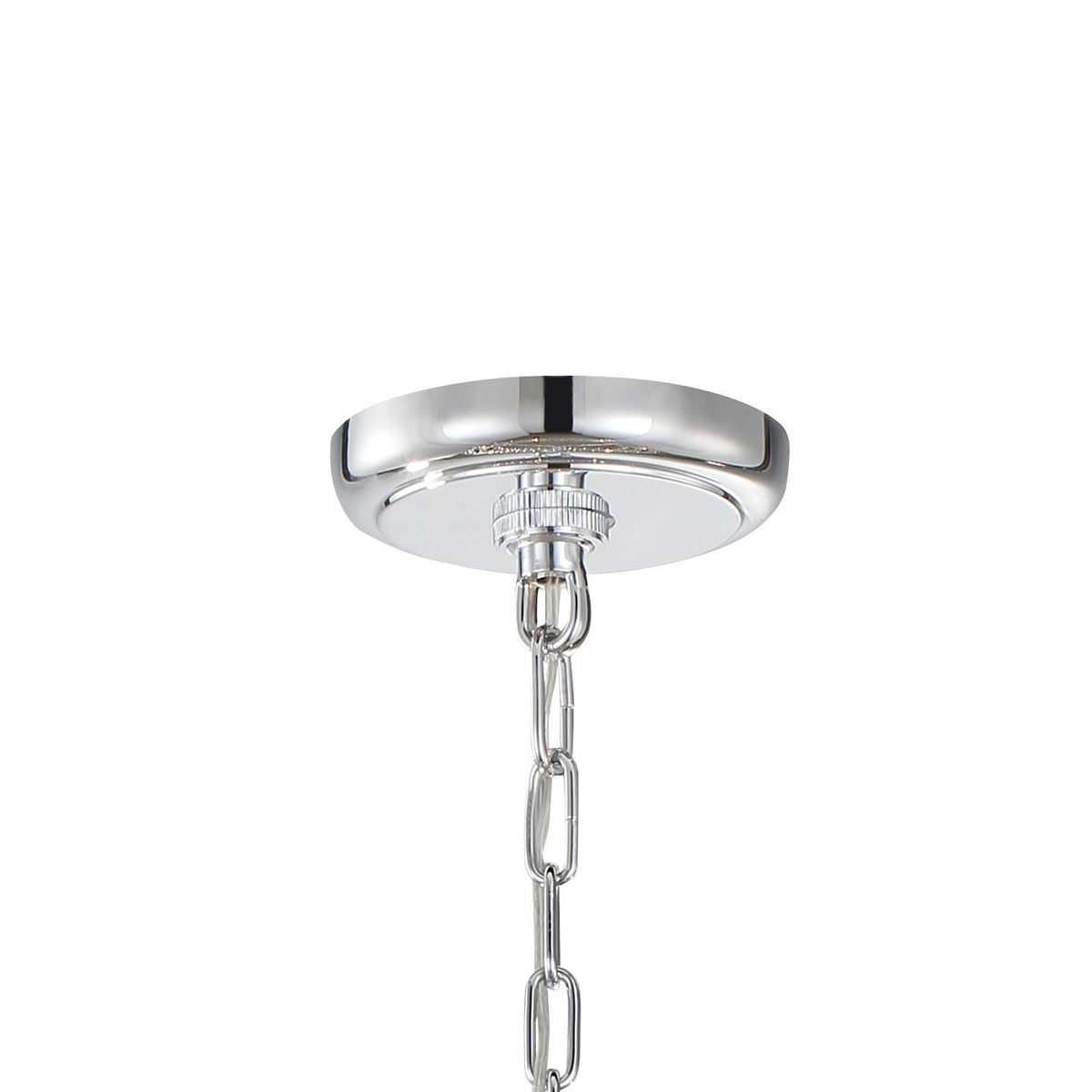 Calypso 8-Light Chandelier with Clear Crystal Drops