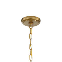 Calypso 8-Light Chandelier with Clear Crystal Drops