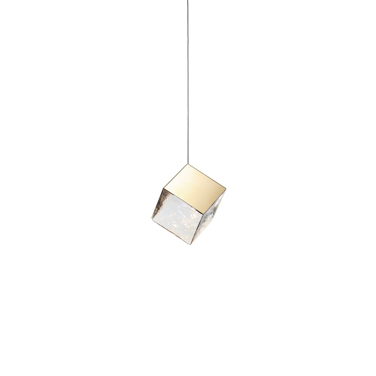 Cubic Luster Cascade Chandelier