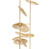Luxury Cattail Leaf Chandelier - CasaraHouse