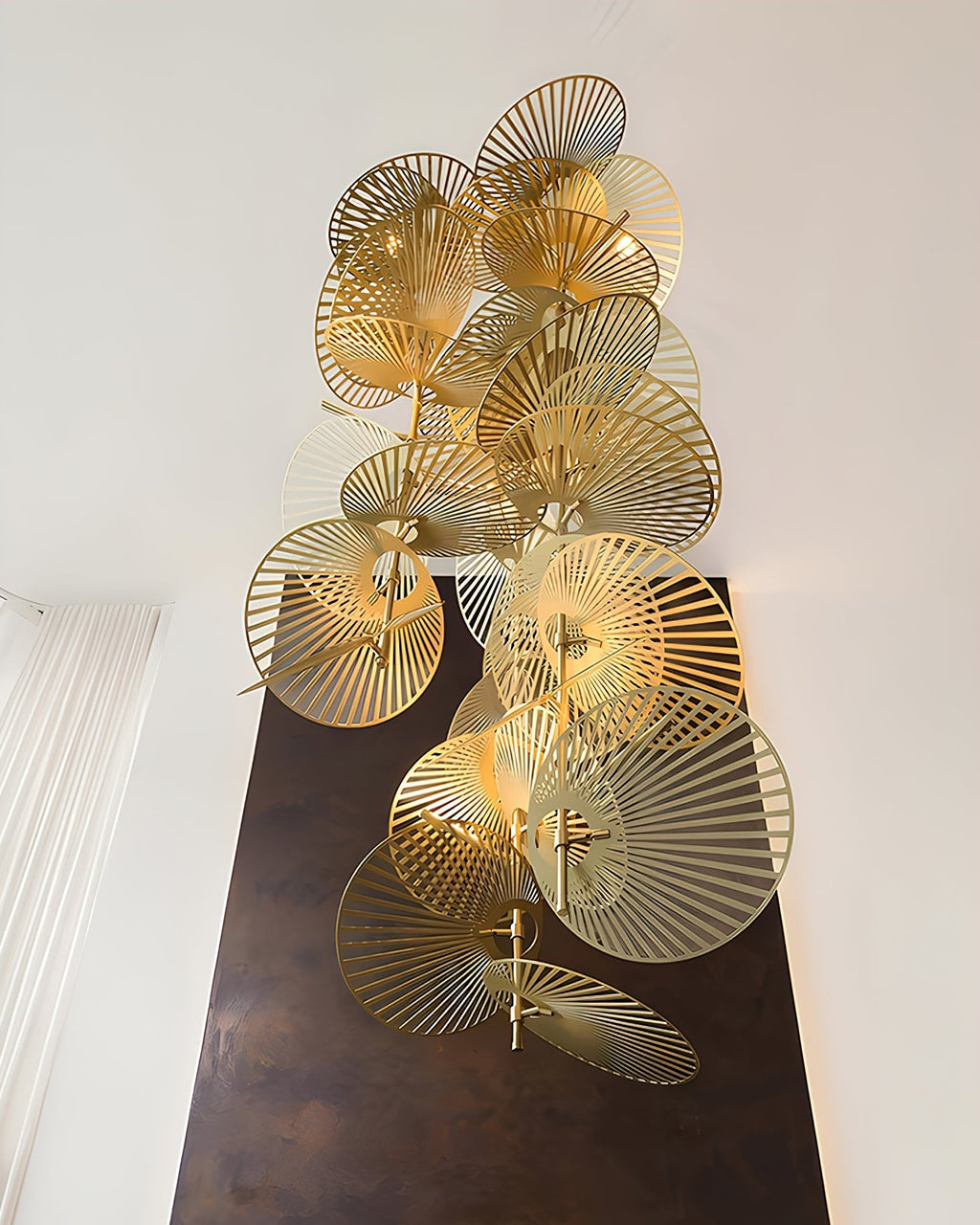 Luxury Cattail Leaf Chandelier - CasaraHouse