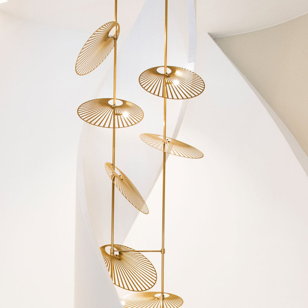 Luxury Cattail Leaf Chandelier - CasaraHouse