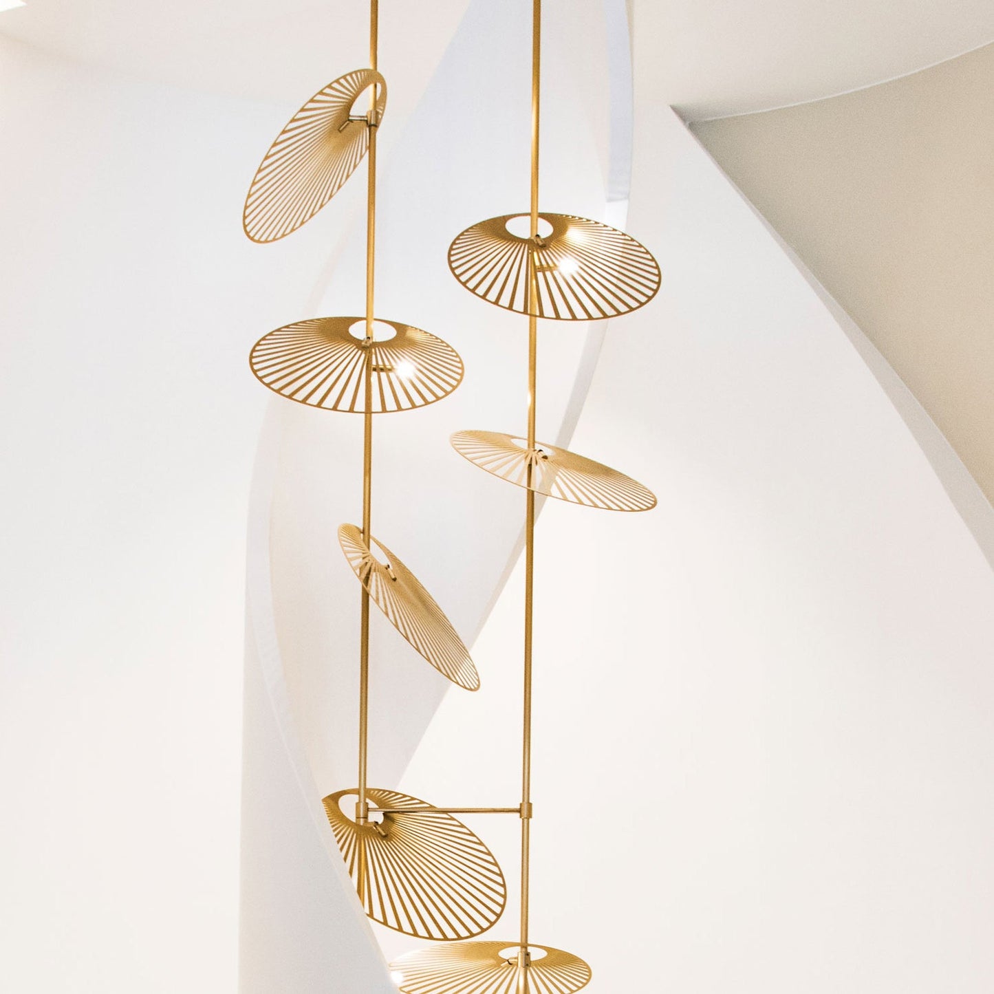 Luxury Cattail Leaf Chandelier - CasaraHouse