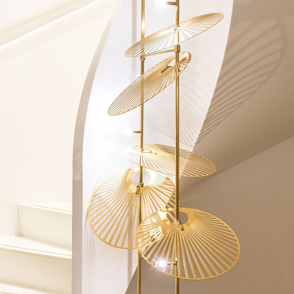 Luxury Cattail Leaf Chandelier - CasaraHouse