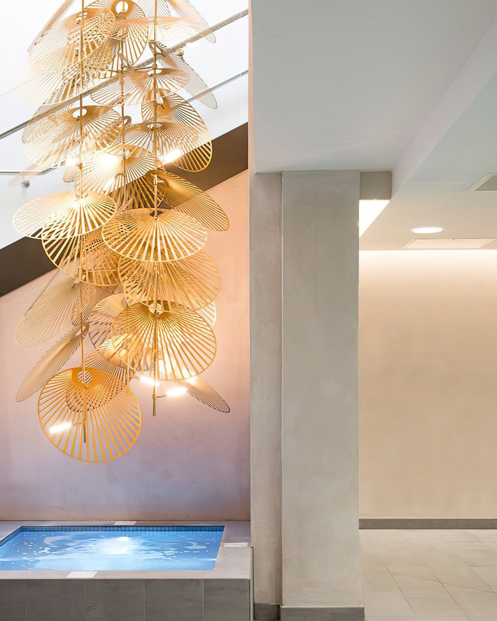 Luxury Cattail Leaf Chandelier - CasaraHouse