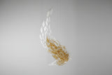 Metallic Artistic Foliage Ceiling Chandelier - CasaraHouse