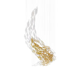 Metallic Artistic Foliage Ceiling Chandelier - CasaraHouse