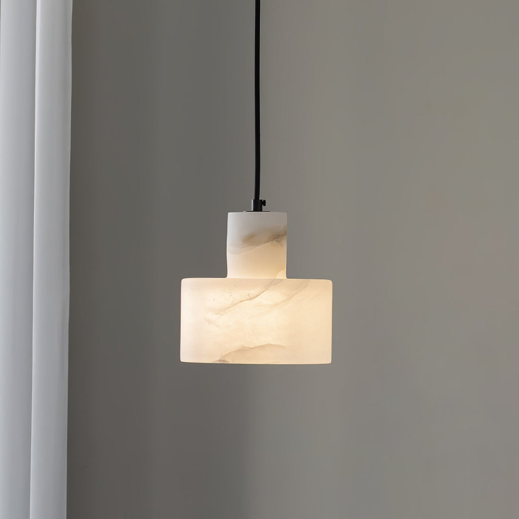 Cylora Alabaster Column Pendant Lamp - CasaraHouse