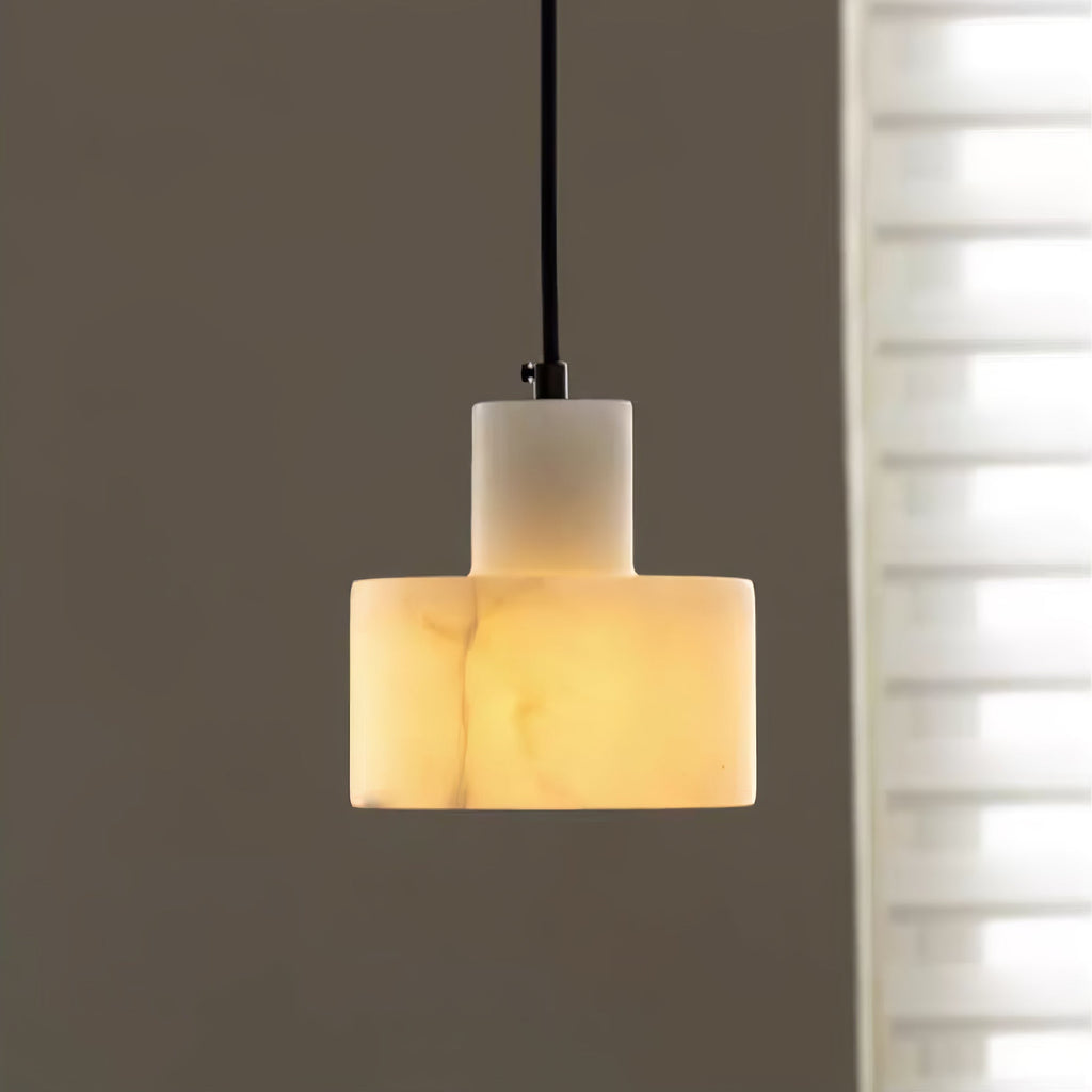 Cylora Alabaster Column Pendant Lamp - CasaraHouse