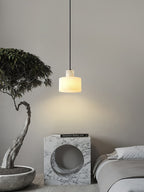 Cylora Alabaster Column Pendant Lamp - CasaraHouse