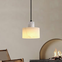 Cylora Alabaster Column Pendant Lamp - CasaraHouse